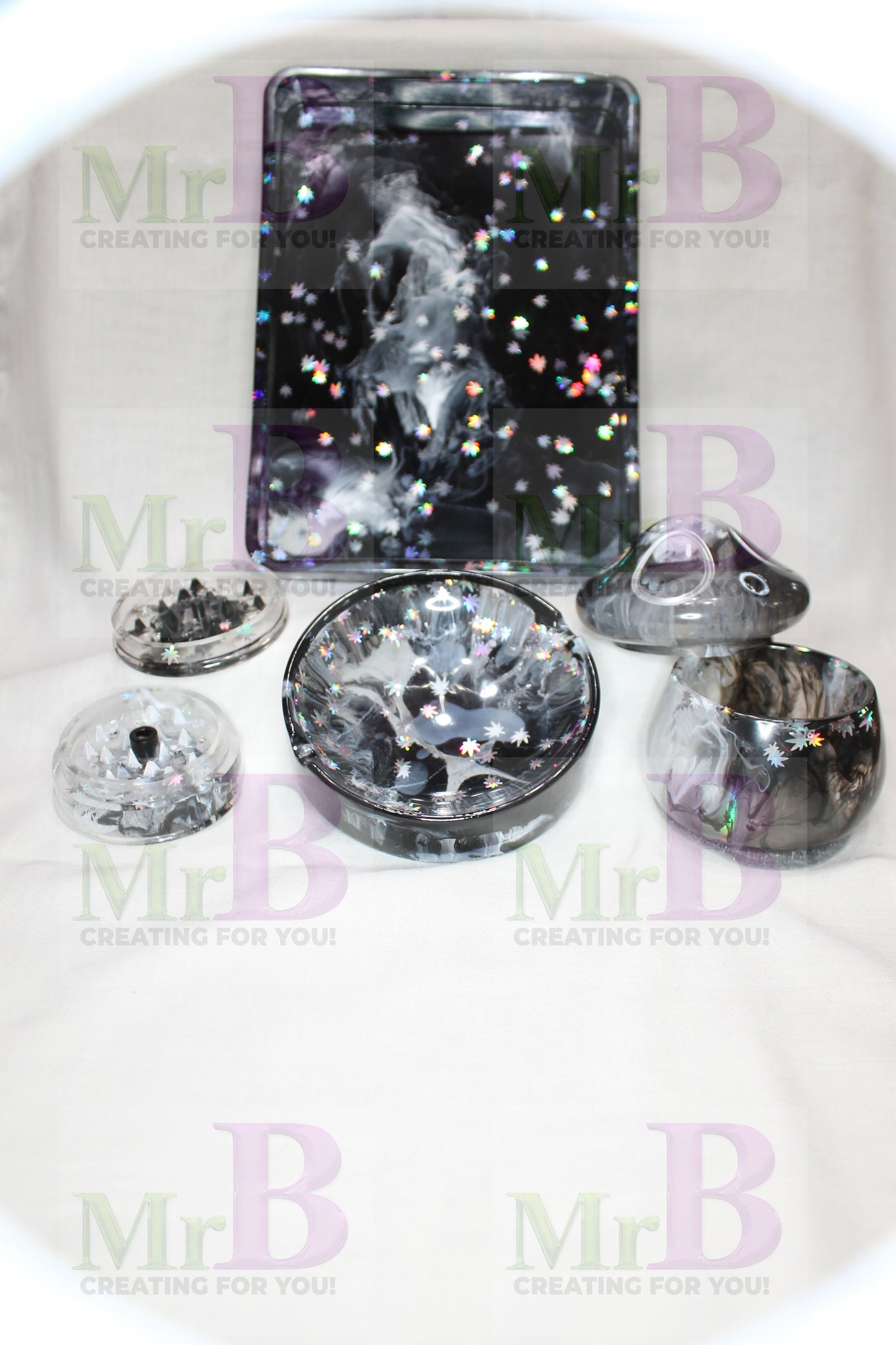 Starlit Smoke Resin Essentials Set