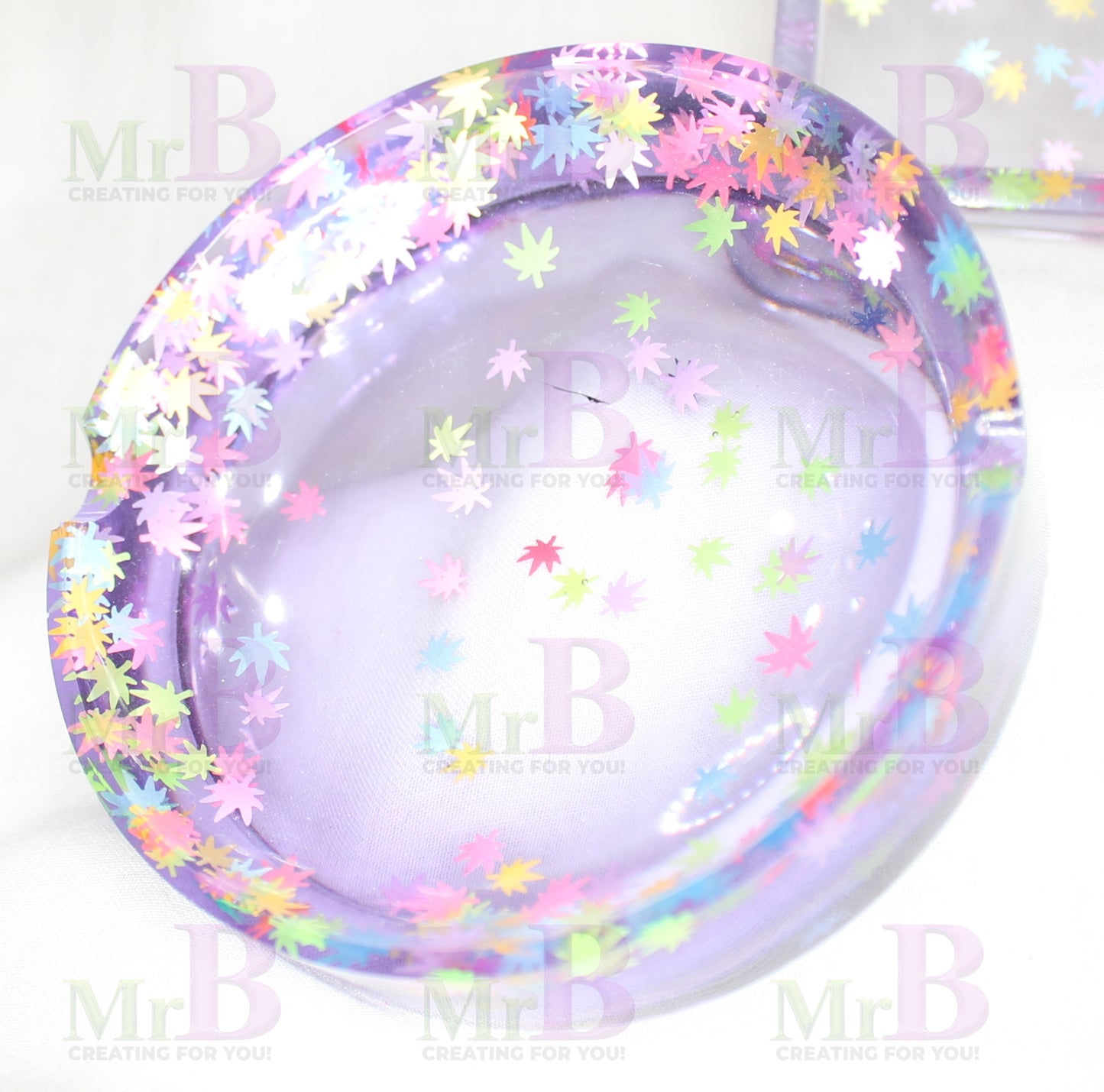 Purple Bloom Resin Set