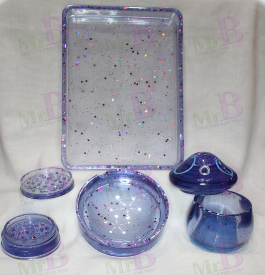 Magic Mushroom Glitter Tray Set