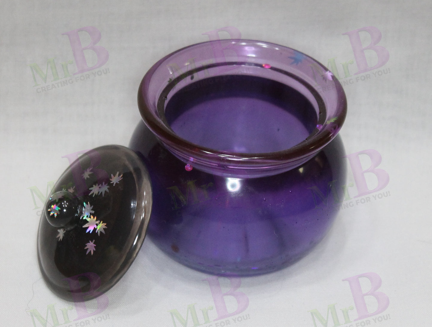 Amethyst Glow Jar